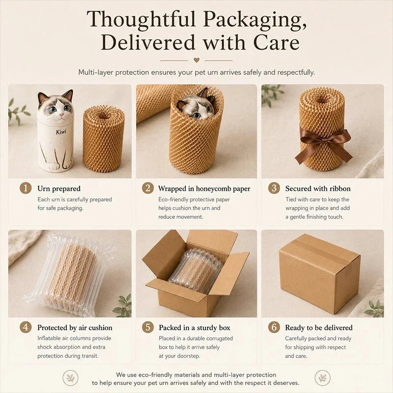 Paw & Ash Cat Memorial Urn — product photo 10