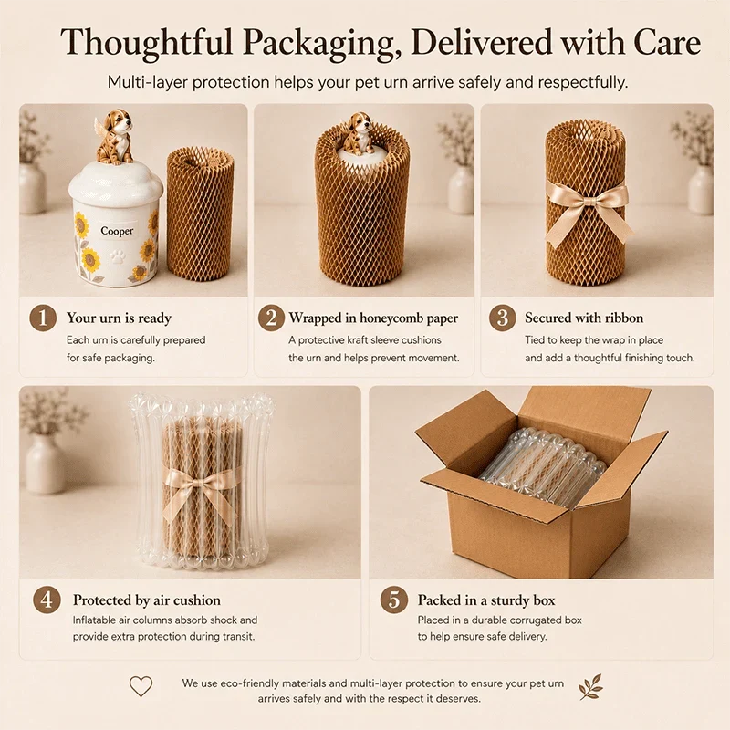Paw & Ash Angel Memorial Urn — product photo 11