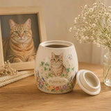 Paw & Ash Custom Hand-Painted Memorial Urn — product photo 3