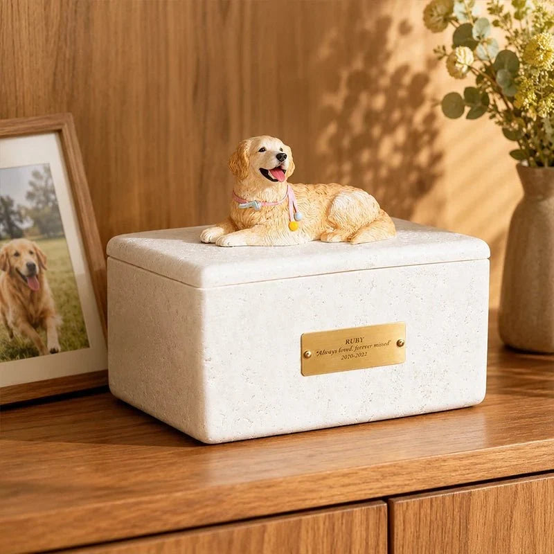 Paw & Ash Custom Clay Figurine Memorial Urn — product photo 4