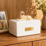 Paw & Ash Custom Clay Figurine Memorial Urn — product photo 4
