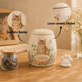 Paw & Ash Custom Hand-Painted Memorial Urn — product photo 8