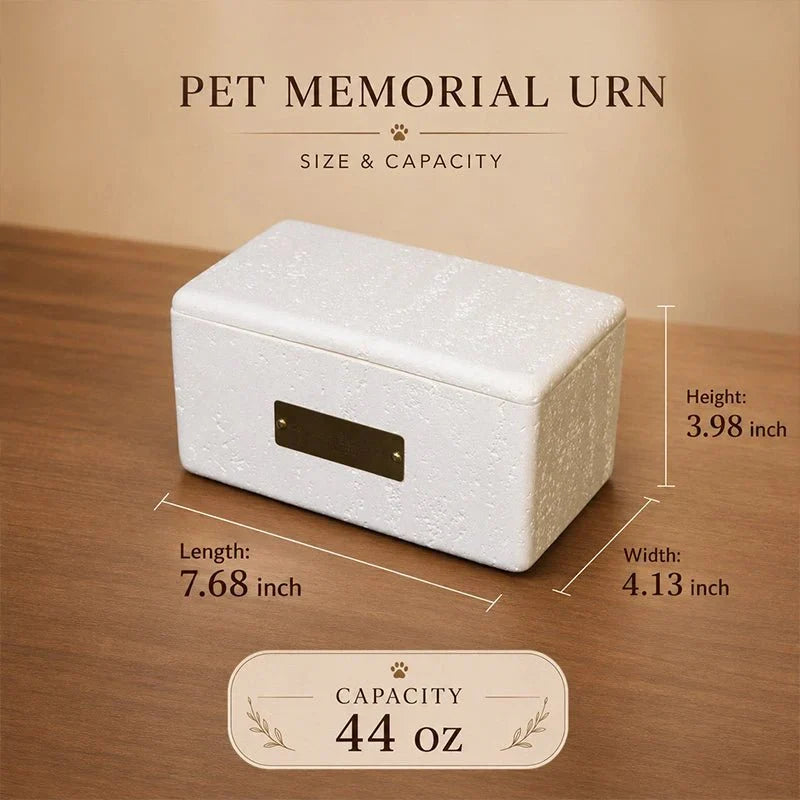 Paw & Ash Custom Clay Figurine Memorial Urn — product photo 9