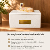 Paw & Ash Custom Clay Figurine Memorial Urn — product photo 10